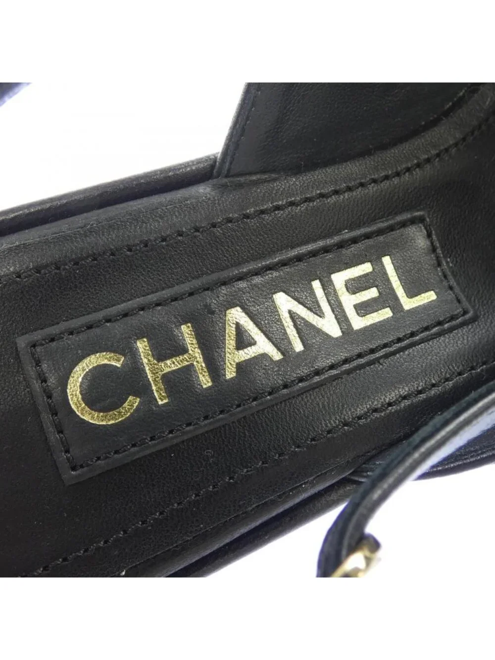 Chanel Sandals Black